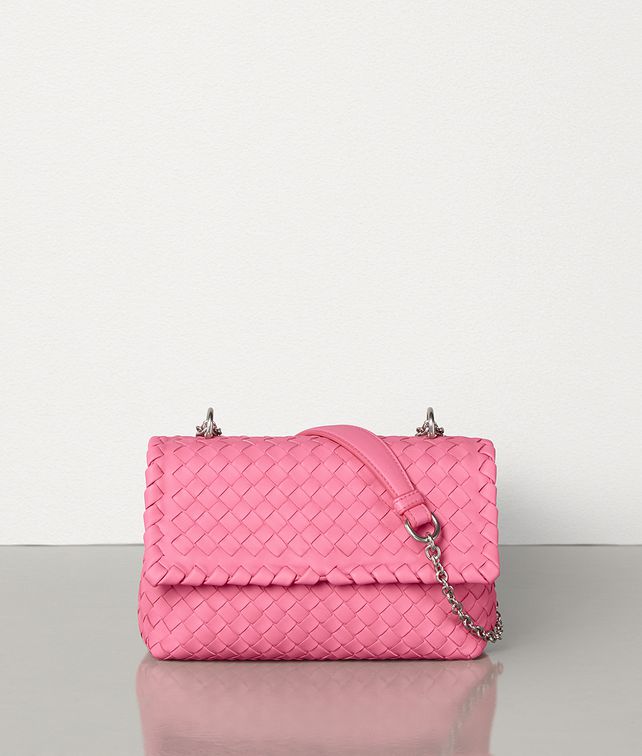 BOTTEGA VENETA BABY OLIMPIA BAG IN INTRECCIATO NAPPA Shoulder Bag Woman fp