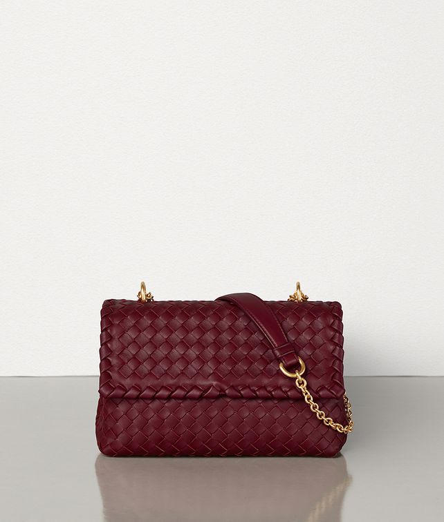 BOTTEGA VENETA BABY OLIMPIA BAG IN INTRECCIATO NAPPA Shoulder Bag Woman fp
