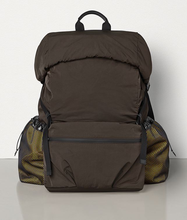 BOTTEGA VENETA LARGE BACKPACK IN PAPER TOUCH NYLON Backpack Man fp