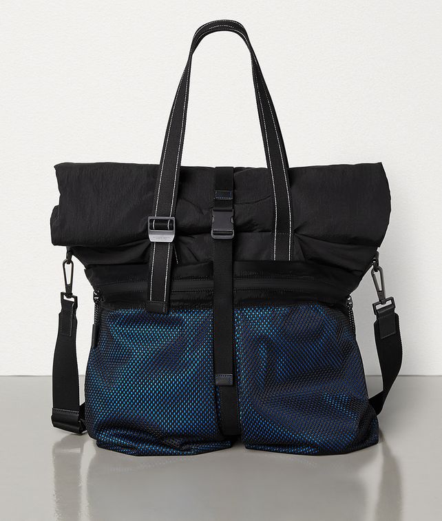 BOTTEGA VENETA MEDIUM TOTE IN PAPER TOUCH NYLON Tote Bag Man fp