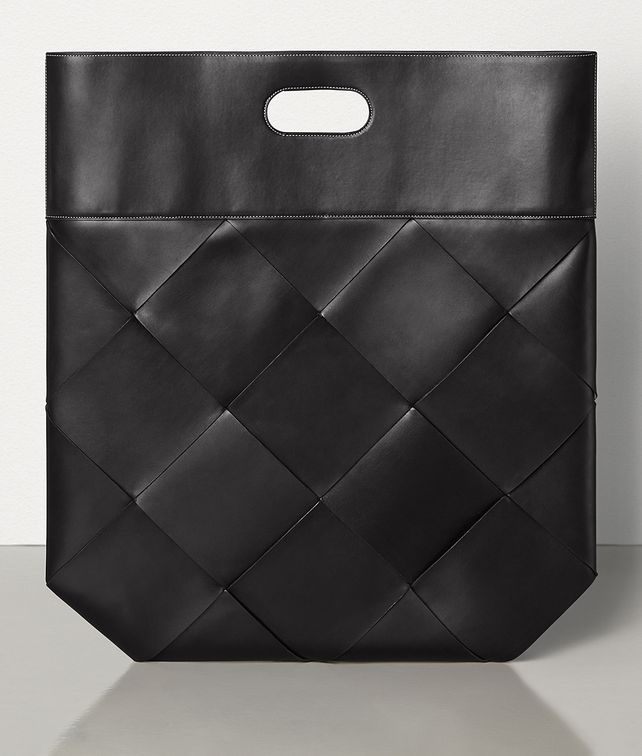 BOTTEGA VENETA LARGE TOP HANDLE BAG IN FRENCH CALF Top Handle Bag Woman fp