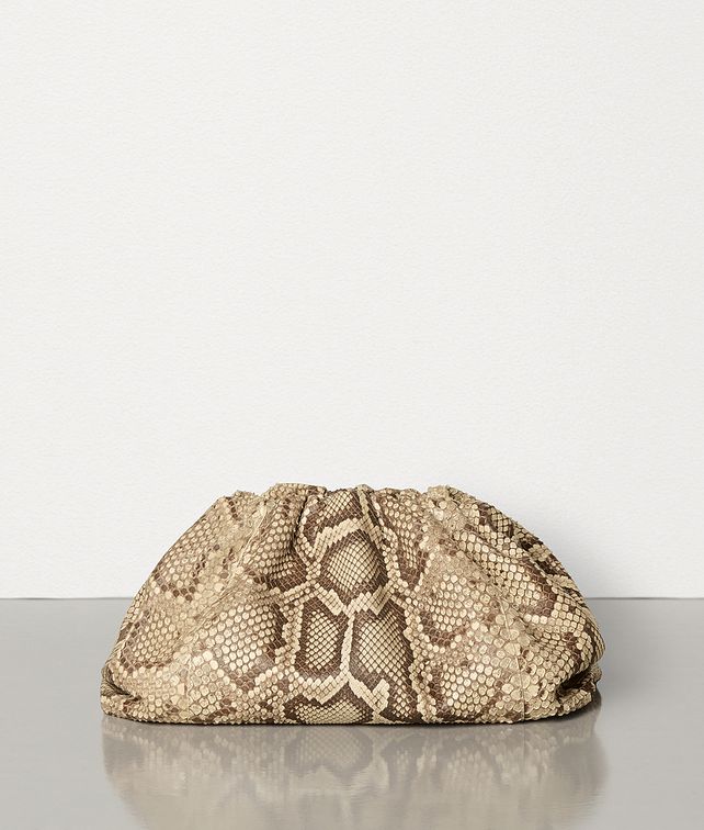BOTTEGA VENETA THE POUCH IN PYTHON Clutch Woman fp
