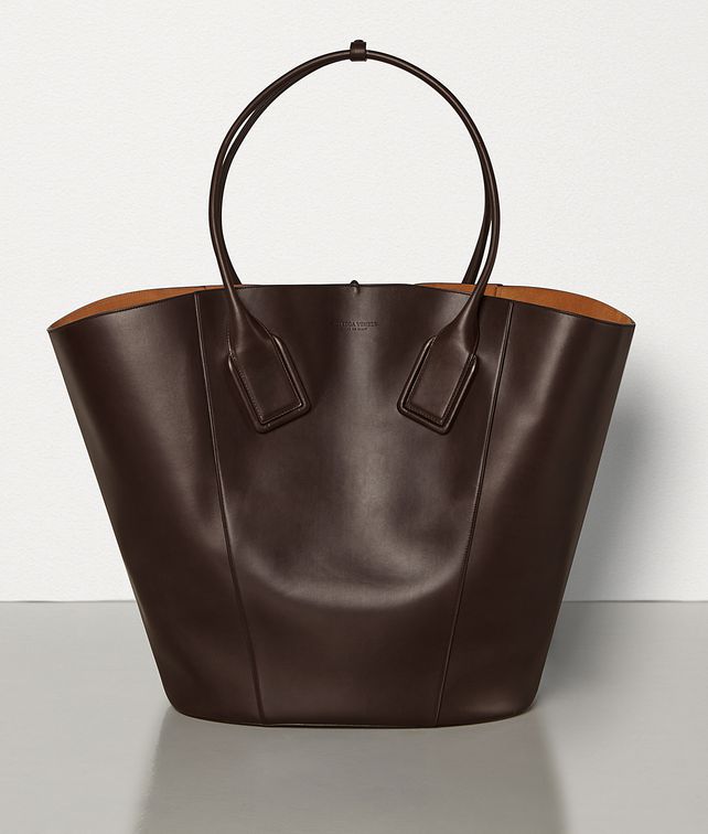BOTTEGA VENETA LARGE BASKET TOTE IN FRENCH CALFSKIN Tote Bag Woman fp