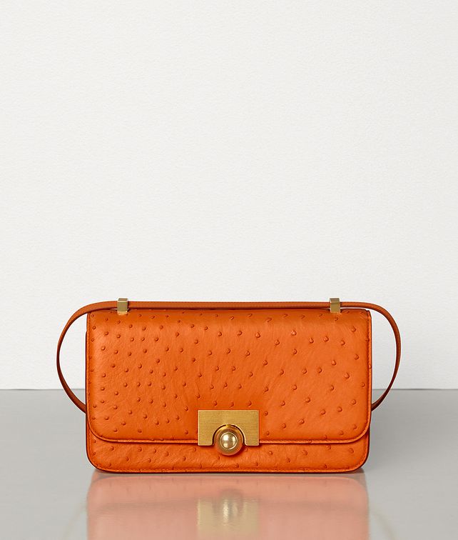 BOTTEGA VENETA BV CLASSIC BAG IN STRUZZO Shoulder Bag Woman fp