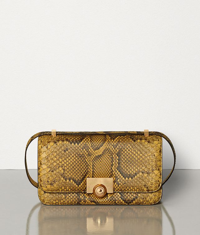 BOTTEGA VENETA BV CLASSIC BAG IN PYTHON LEATHER Shoulder Bag Woman fp
