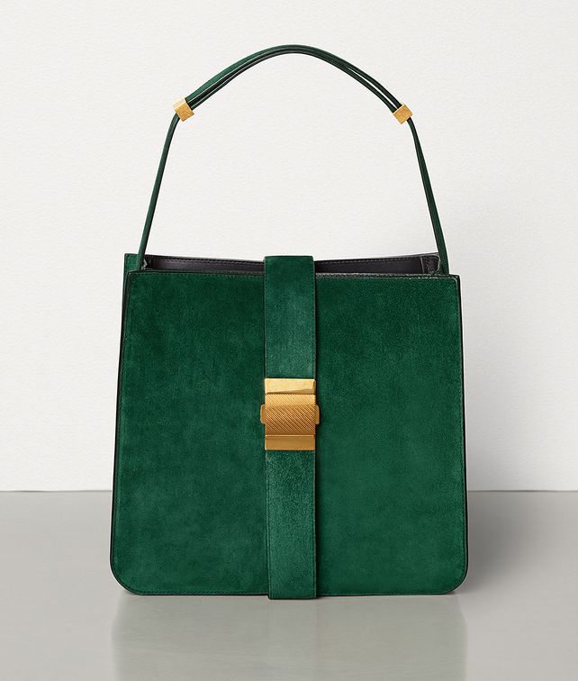BOTTEGA VENETA MARIE BAG IN CASHMERE SUEDE Shoulder Bag Woman fp