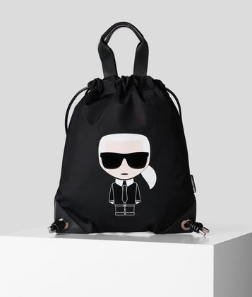 KARL LAGERFELD K/IKONIK FLAT BACKPACK