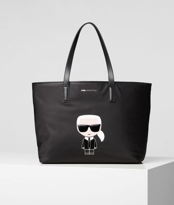 KARL LAGERFELD K/IKONIK NYLON TOTE