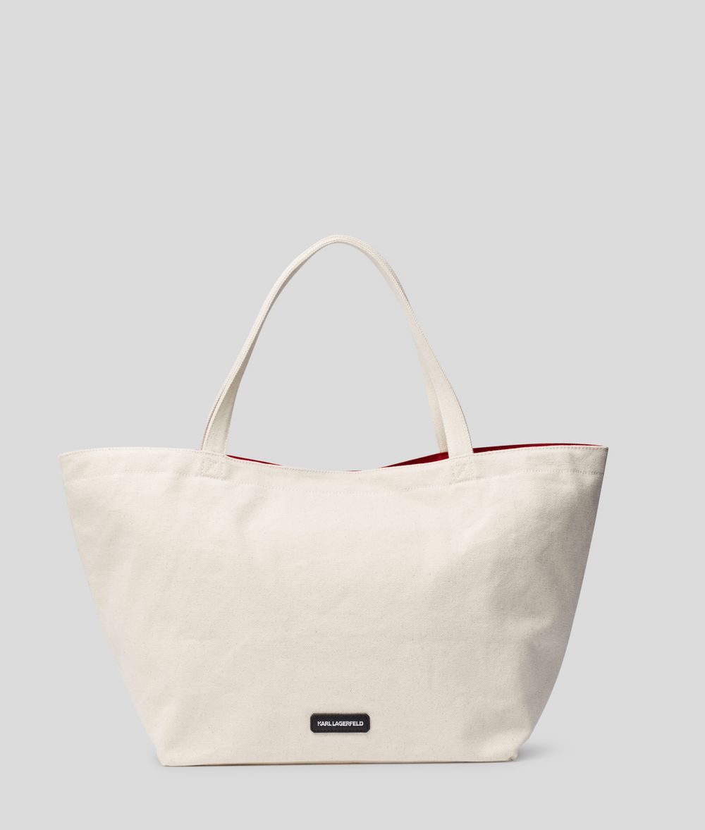KARL LAGERFELD Rue St Guillaume Tote Canvas Shopper E d
