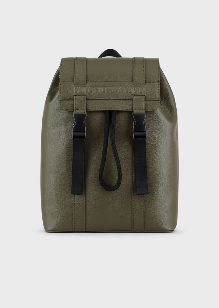 mochila-de-cuero-regenerado-con-logotipo-emporio-armani-impreso mochila-de-cuero-regenerado-con-logotipo-emporio-armani-impreso