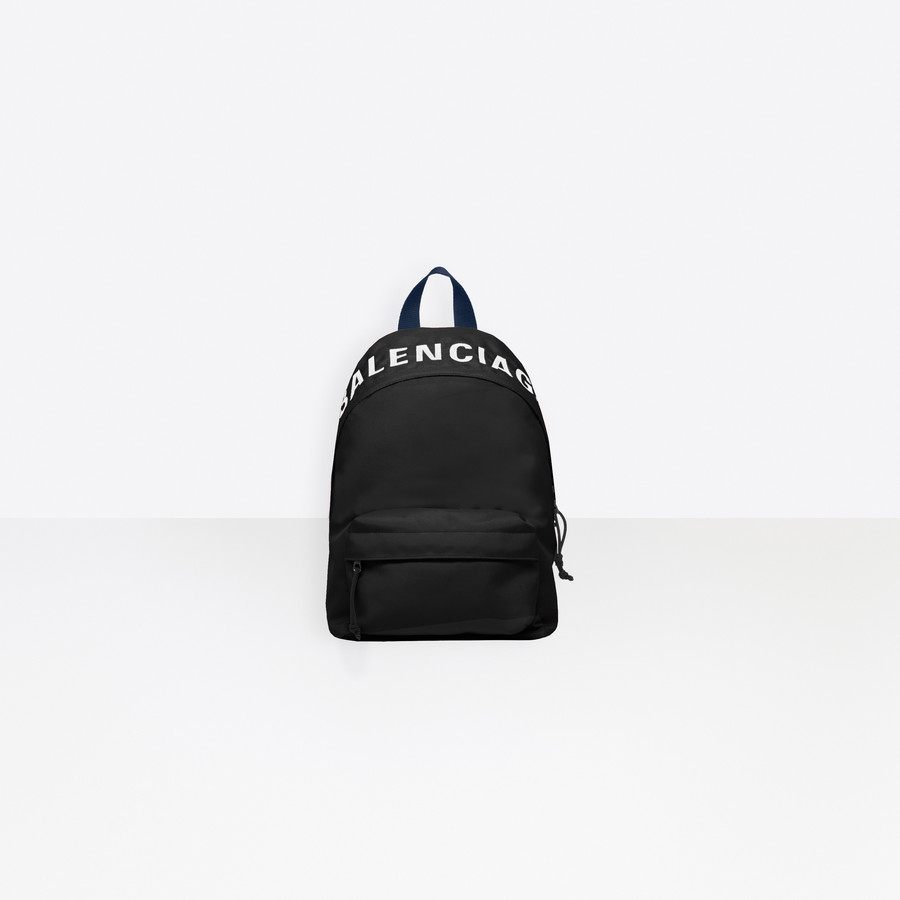 black balenciaga backpack