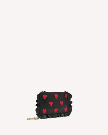 REDValentino ROCK RUFFLES CLUTCH