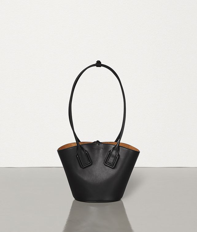 BOTTEGA VENETA SMALL BASKET TOTE IN FRENCH CALF Top Handle Bag Woman fp