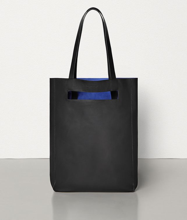BOTTEGA VENETA MEDIUM TOTE IN FRENCH CALFSKIN Tote Bag Man fp
