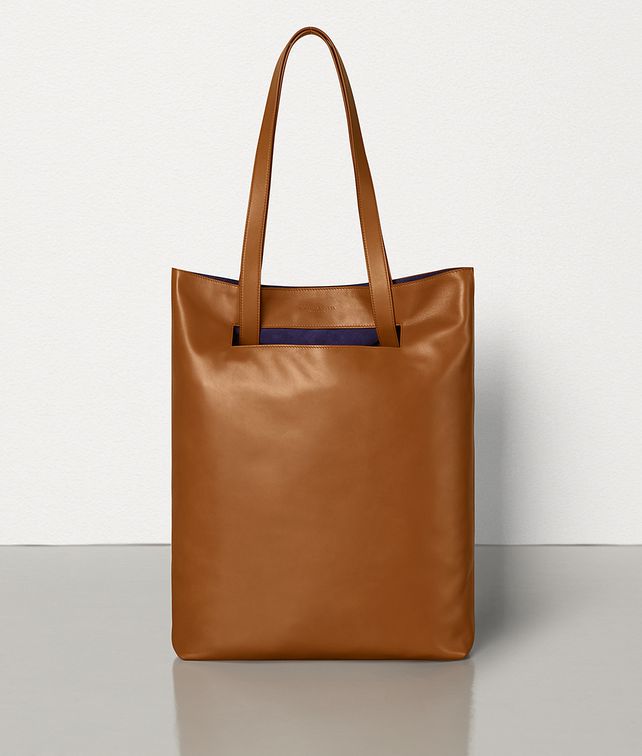 BOTTEGA VENETA MEDIUM TOTE IN FRENCH CALFSKIN Tote Bag Man fp