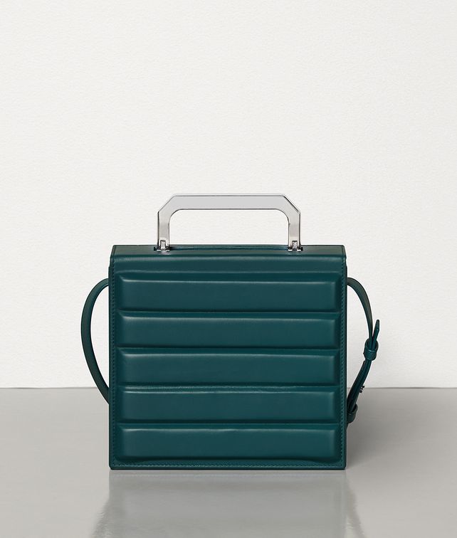 BOTTEGA VENETA MINI TRUNK IN PADDED BUTTER CALFSKIN Messenger Bag E fp