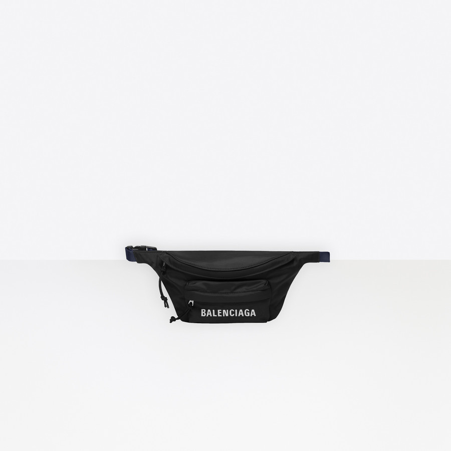 balenciaga neon fanny pack