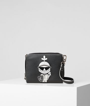 KARL LAGERFELD K/TREASURE 2-IN-1 CROSSBODY BAG