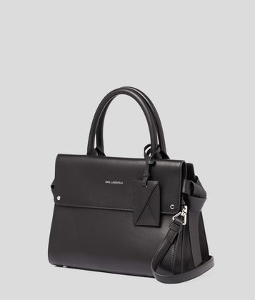 KARL LAGERFELD K/IKON ミニ トップハンドル バッグ KARL LAGERFELD K/IKON ミニ トップハンドル バッグ