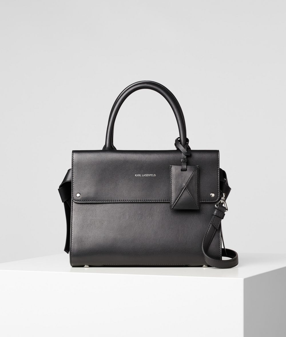 KARL LAGERFELD K/Ikon Mini Top Handle Bag Handbag Woman f