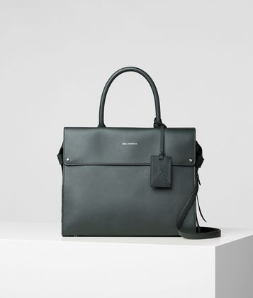 KARL LAGERFELD K/IKON トップハンドル バッグ KARL LAGERFELD K/IKON トップハンドル バッグ