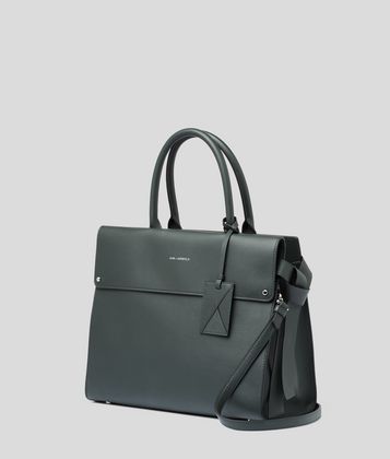 KARL LAGERFELD K/IKON トップハンドル バッグ KARL LAGERFELD K/IKON トップハンドル バッグ