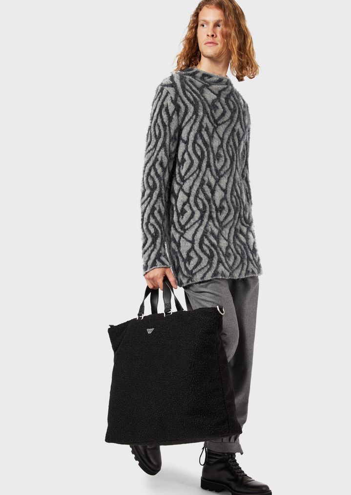 bolso-de-mano-de-borreguillo-bucle bolso-de-mano-de-borreguillo-bucle