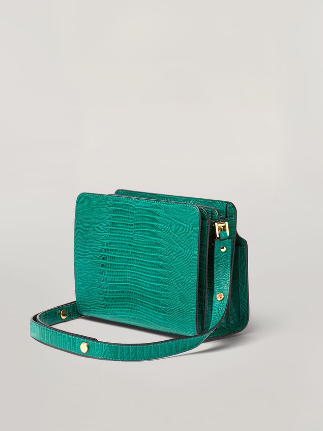 Trunk Bag Marni Schultertasche TRUNK REVERSE aus Kalbsleder mit Eidechsenprägung Damen