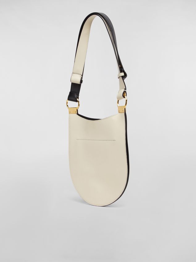 Backpack Marni Small EARRING hobo bag in smooth calfskin Woman