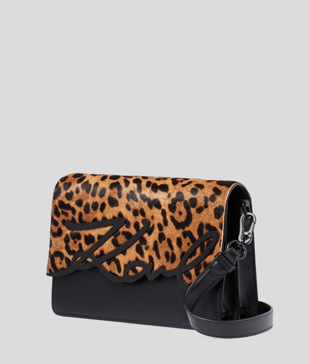 KARL LAGERFELD K/Signature Leopard Shoulder Bag Shoulder bag Woman d