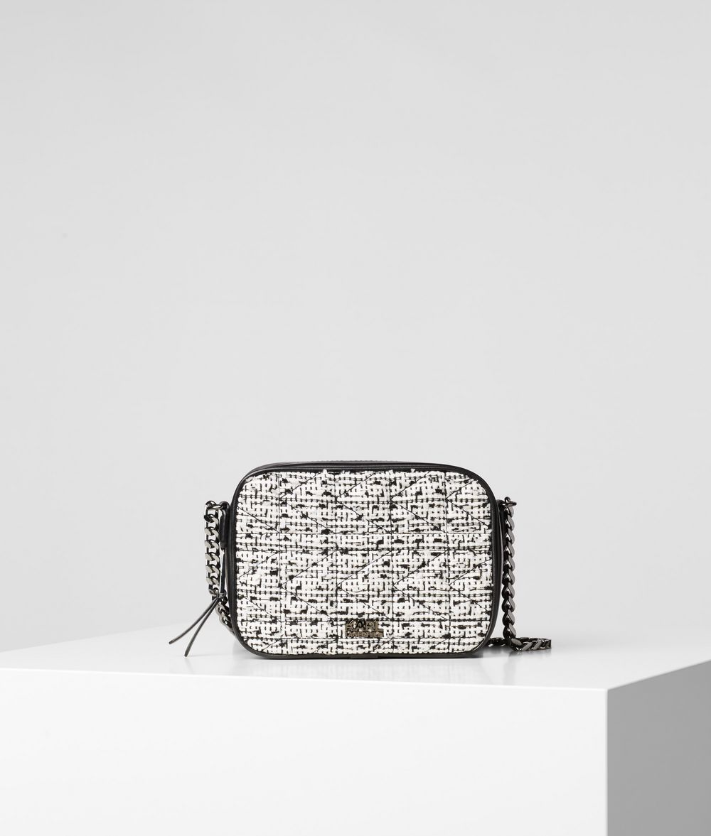 KARL LAGERFELD K/Kuilted Camera Bag Crossbody Bag Woman f