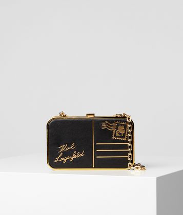 KARL LAGERFELD K/POSTCARD MINAUDIÈRE