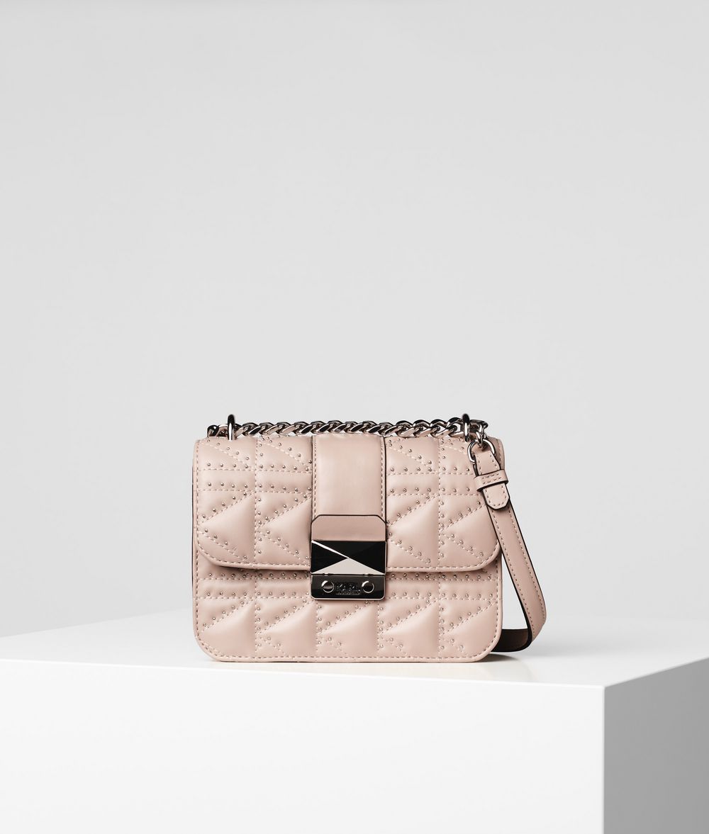 KARL LAGERFELD K/Kuilted Studs Crossbody Bag Crossbody Bag Woman f