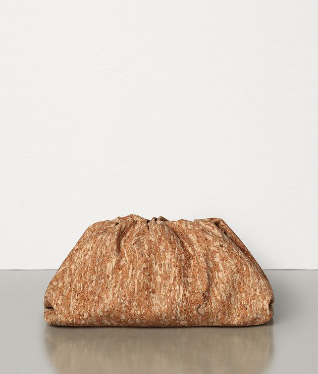 BOTTEGA VENETA THE POUCH IN CORK Clutch Woman fp