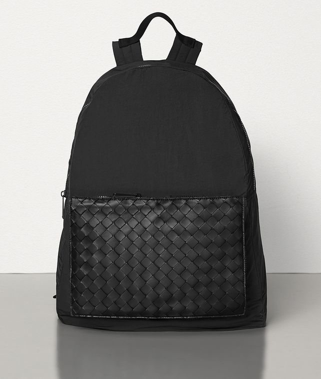BOTTEGA VENETA MEDIUM BACKPACK IN LIGHT PAPER NYLON Backpack Man fp