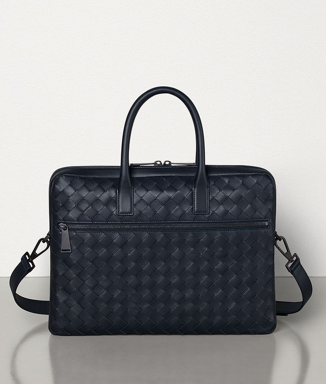BOTTEGA VENETA SMALL BRIEFCASE IN INTRECCIATO VN Business bag Man fp