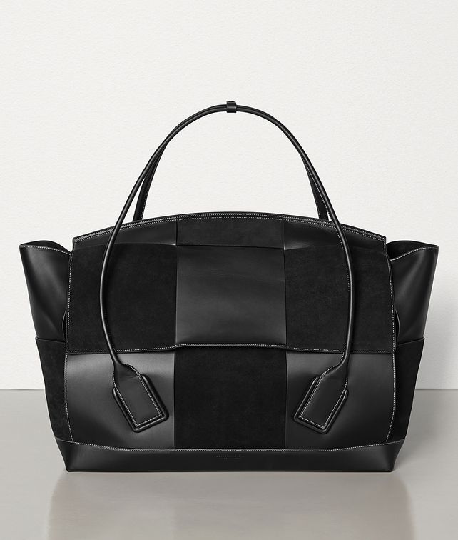 BOTTEGA VENETA THE ARCO 75 IN FRENCH CALFSKIN AND SUEDE Tote Bag Man fp
