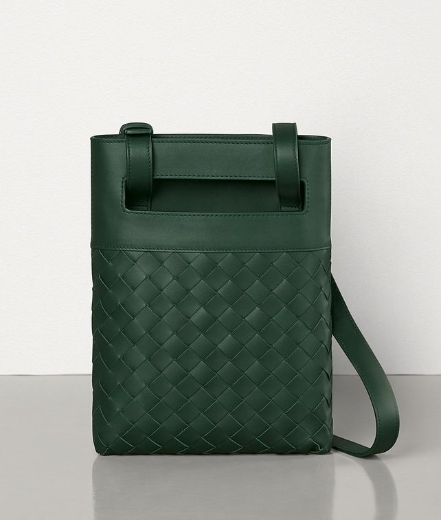 BOTTEGA VENETA MESSENGER BAG IN INTRECCIATO VN Messenger Bag Man fp