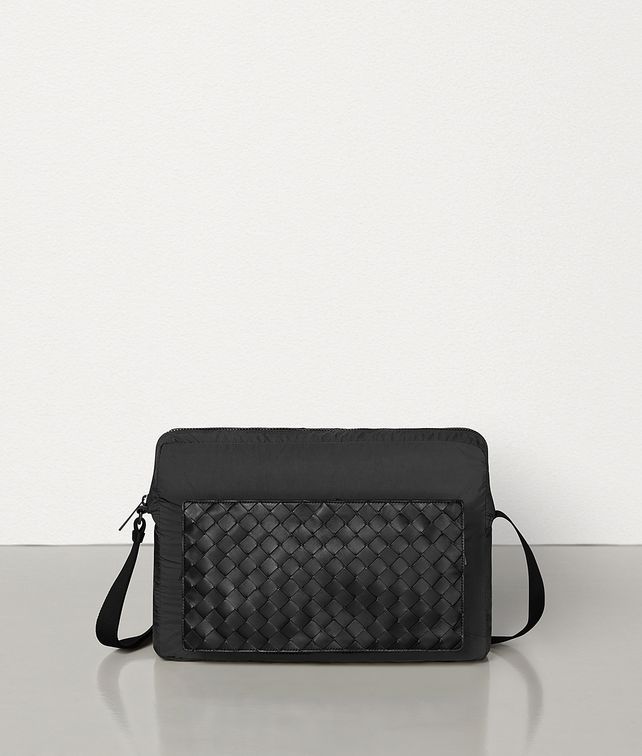 BOTTEGA VENETA MESSENGER IN LIGHT PAPER NYLON Messenger Bag Man fp