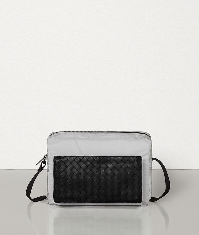 BOTTEGA VENETA MESSENGER IN LIGHT PAPER NYLON Messenger Bag Man fp