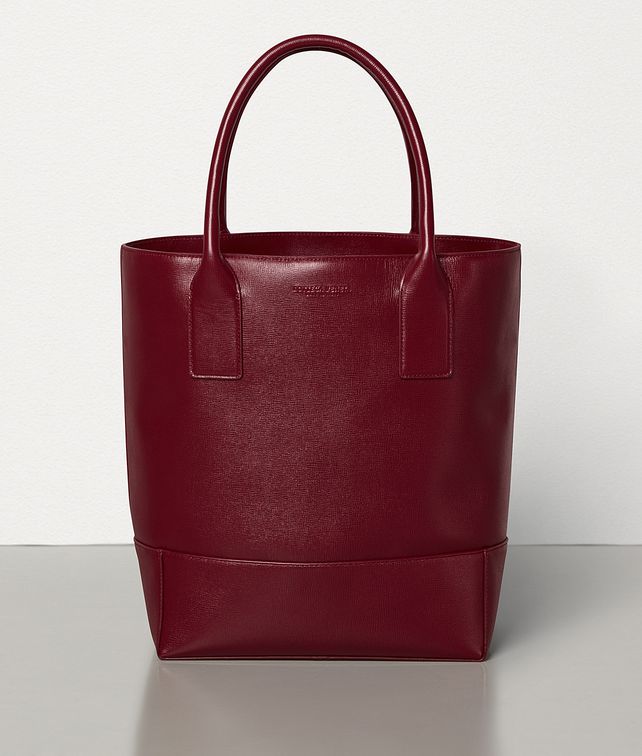 BOTTEGA VENETA MEDIUM TOTE IN PRINTED CALFSKIN Tote Bag Man fp