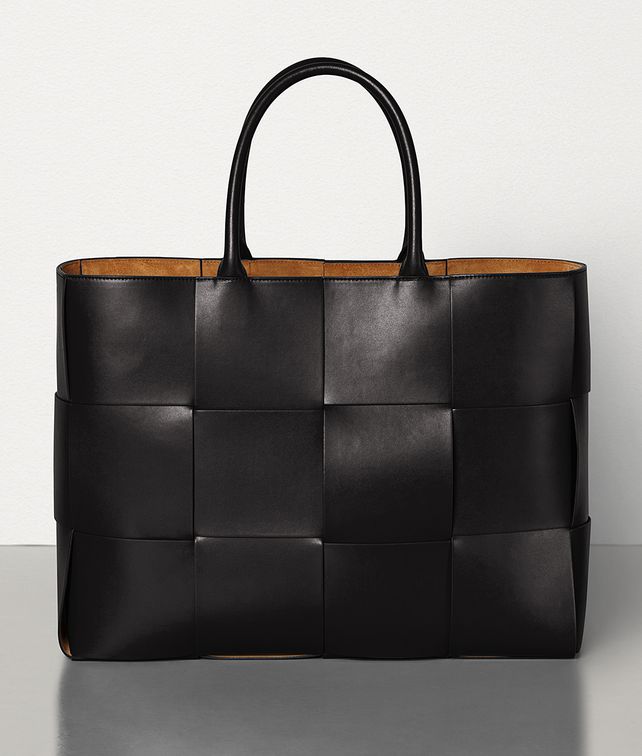 BOTTEGA VENETA TOTE IN URBAN LEATHER CALF Tote Bag Man fp