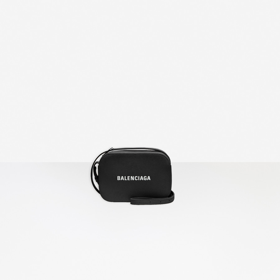 balenciaga black small everyday camera bag
