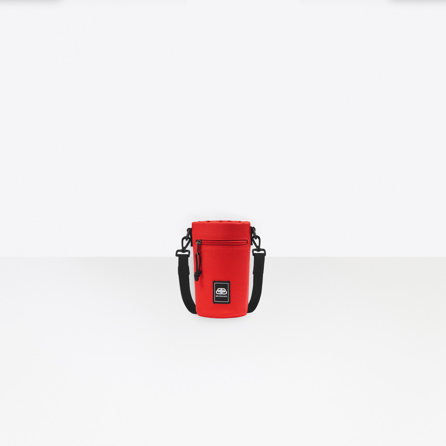 balenciaga red fanny pack