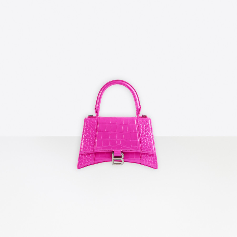 bright pink balenciaga bag