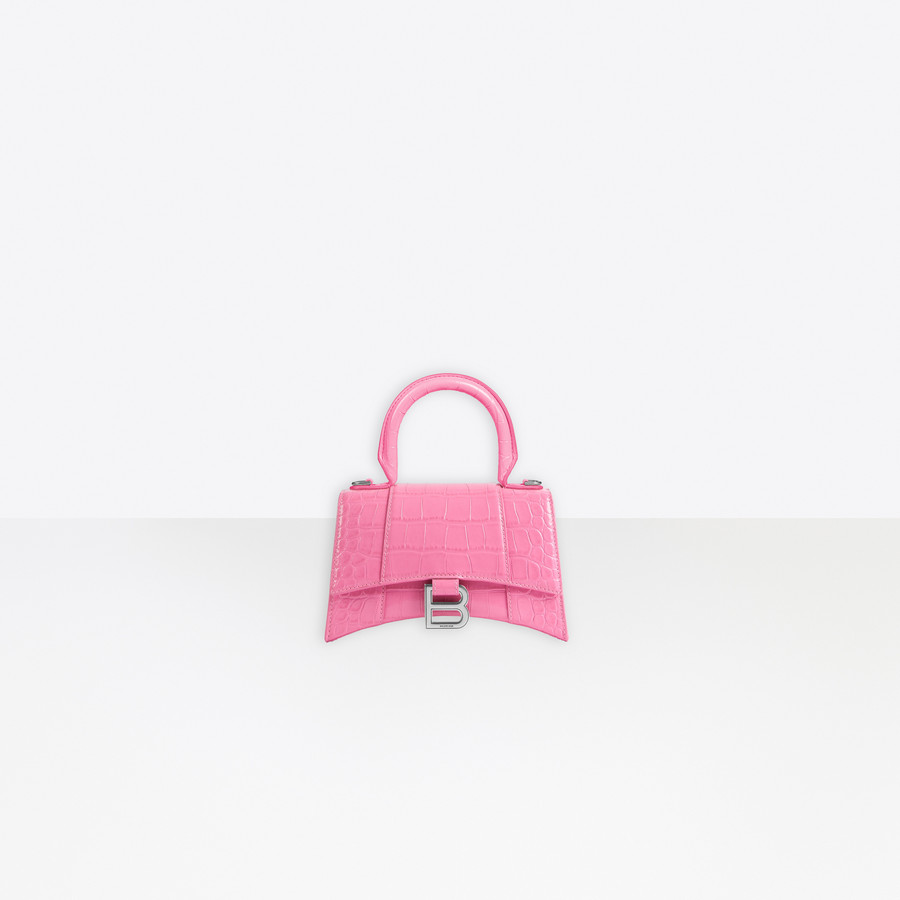 balenciaga white and pink bag