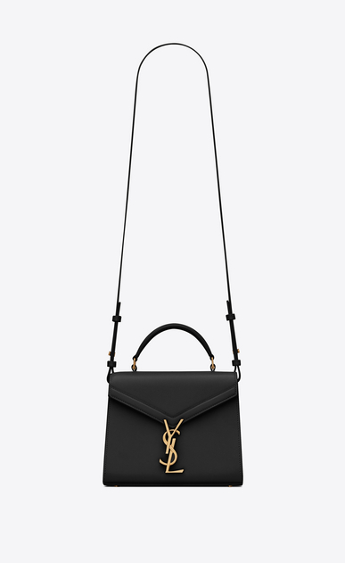 saint laurent cassandra leather shoulder bag