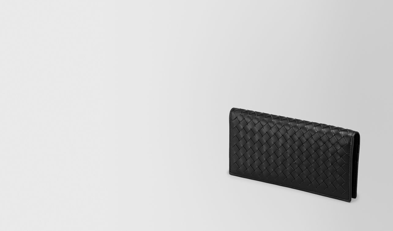 continental wallet in nero intrecciato vn landing