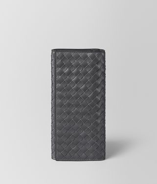 Ardoise Intrecciato VN Continental Wallet