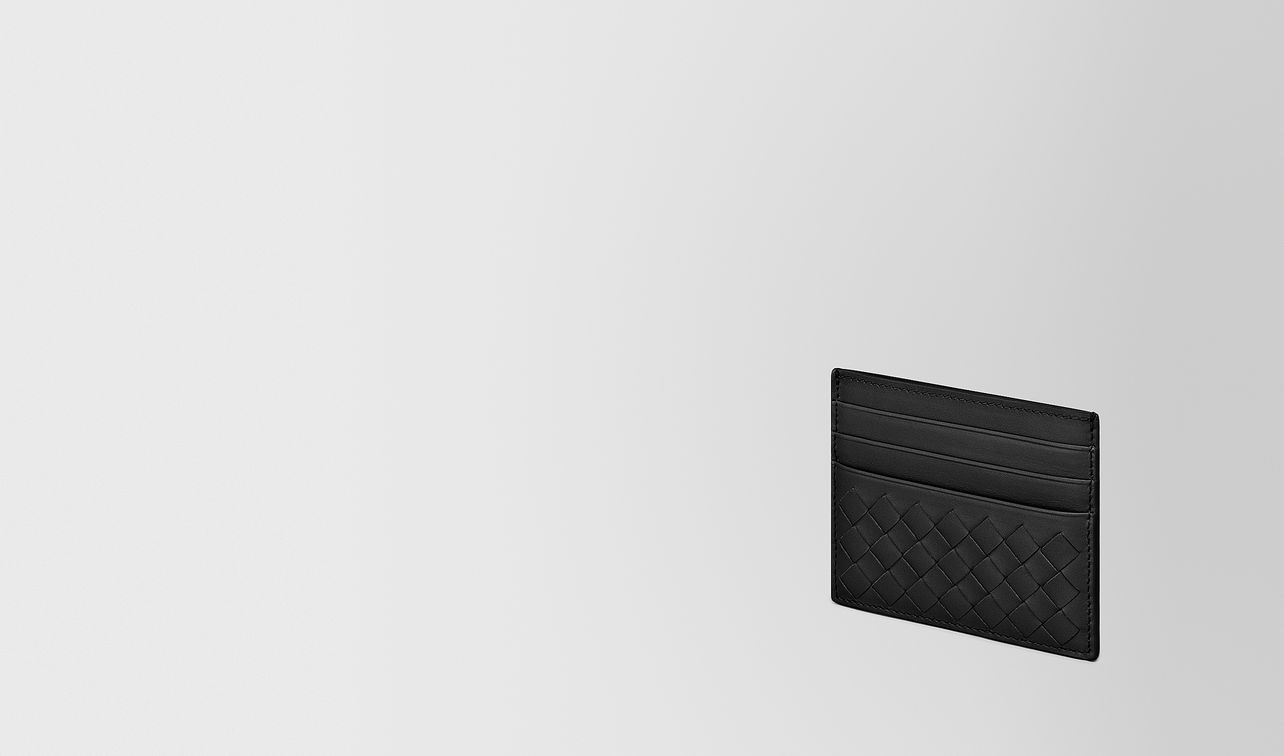 card case in nero intrecciato vn landing